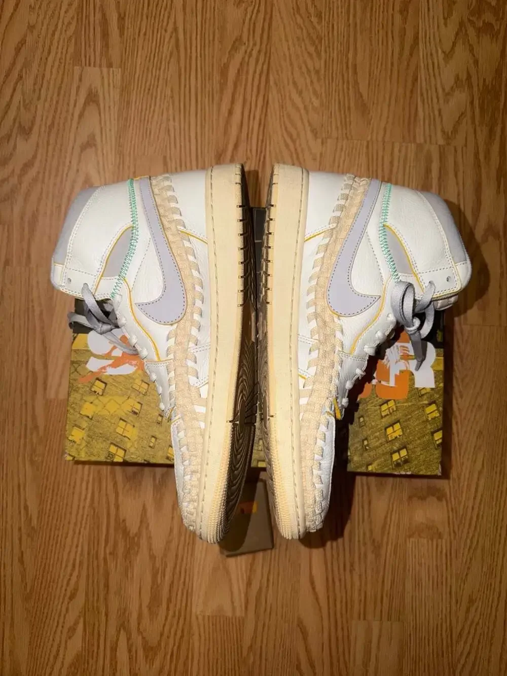Jordan 1 Retro High OG SP Union LA FD2565-100‼️SHIP FAST‼️ CLEAN 🧼 SIZE 12M